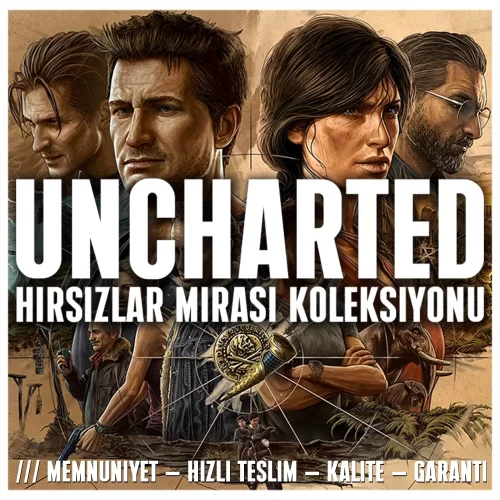  Uncharted Hırsızlar Mirası Koleksiyonu + OTO TESLİMAT + GARANTİ + DESTEK